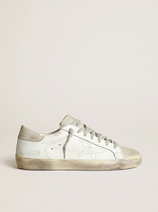 Men's Super-Star with perforated star and ice-gray heel tab